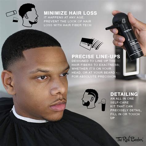 black hairline spray